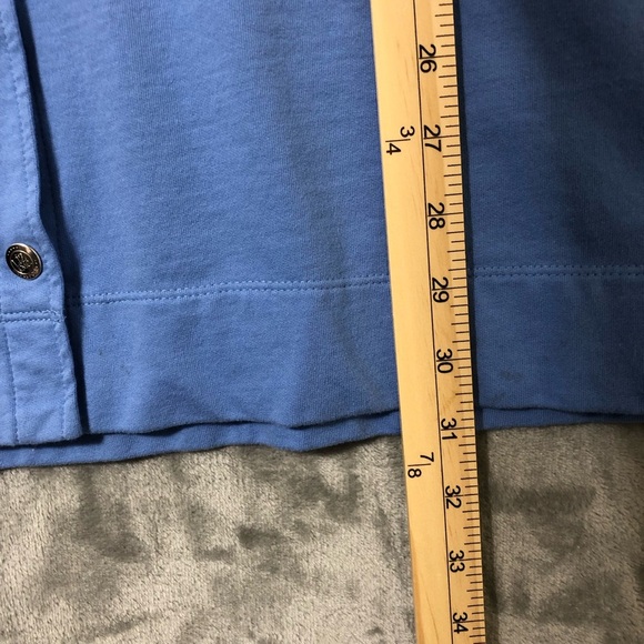 Liz & Me Sport Women Hoodie Size 3X Plus Size Blue Snap Buttons - Picture 7 of 12